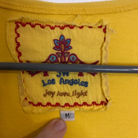 Johnny Was Floral Embroidered Long Sleeve Top - Picture 2 of 4